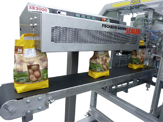 Papperspackar BE 6000HS med Heatseal till Belgien