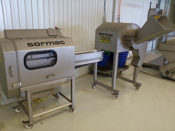 Skiv och t&auml;rningsmaskiner f&ouml;r rotfrukter och gr&ouml;nsaker