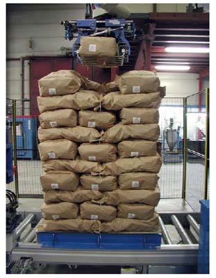 Robotpalletering av s&auml;ck och kartonger