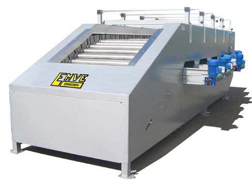 Rullsorterare f&ouml;r morot, palsternackor