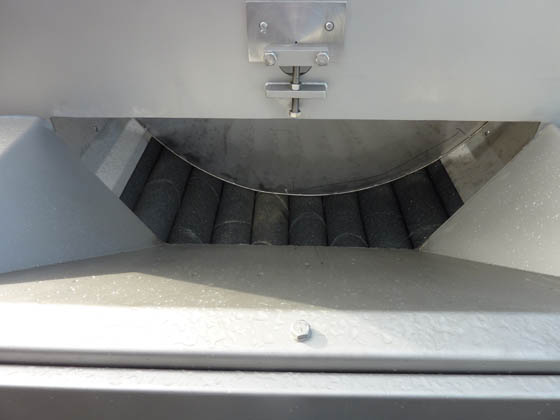 Inmatning karborundumskalare